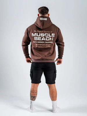 Muscle Beach Zip Hoodie - Silverback Gymwear