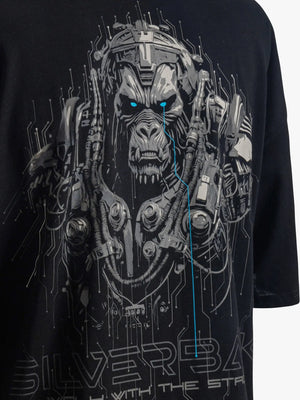 IF - Cyberback T-Shirt - Black/Grey Exhibit D