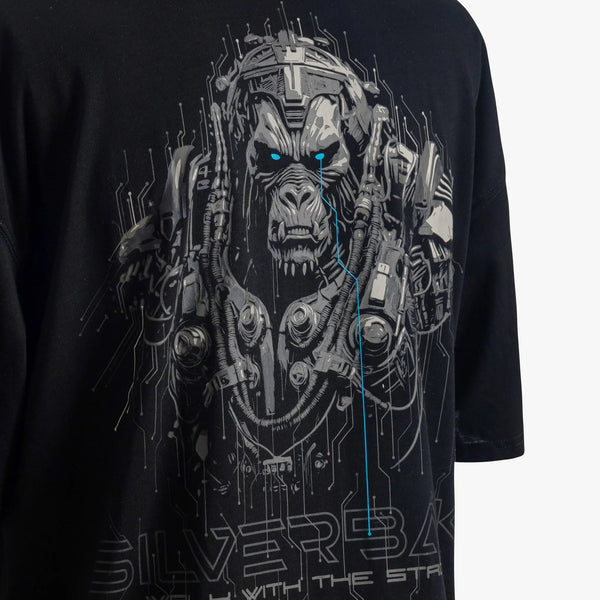 IF - Cyberback T-Shirt - Black/Grey Exhibit D