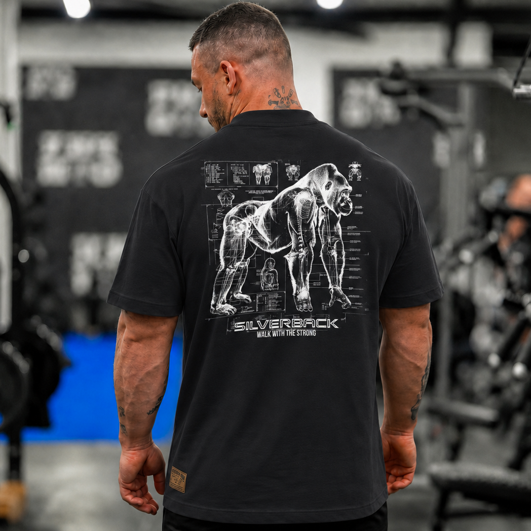 X-Ray Relaxed T-Shirt - Black