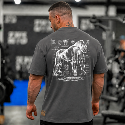 X-Ray Relaxed T-Shirt - Charcoal