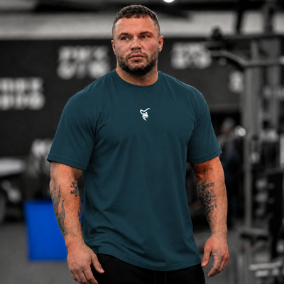 X-Ray Relaxed T-Shirt - Deep Teal