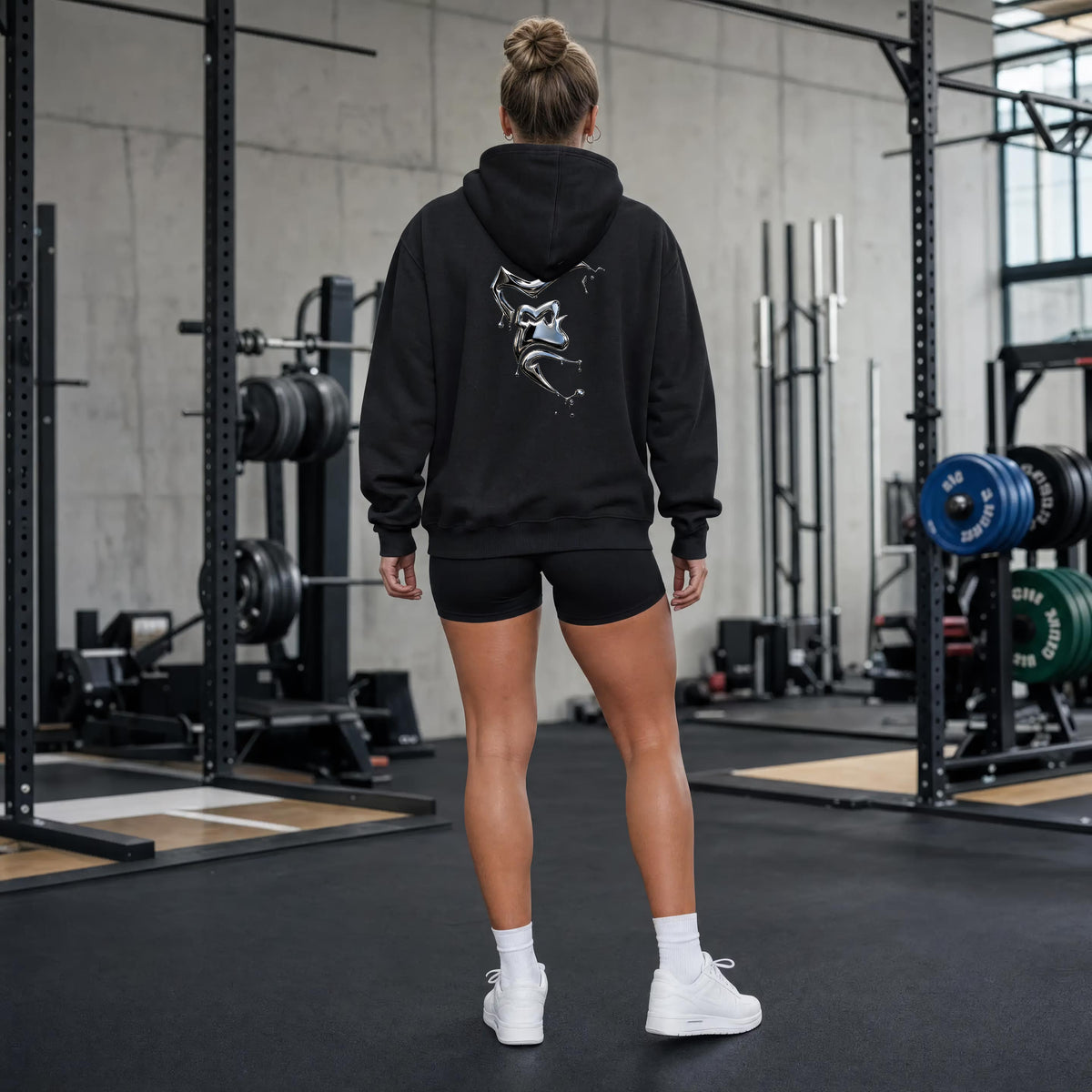Chrome Drip Pull Hoodie