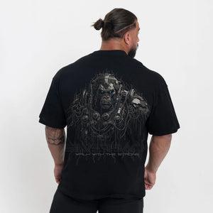 IF - Cyberback T-Shirt - Black/Grey Exhibit D