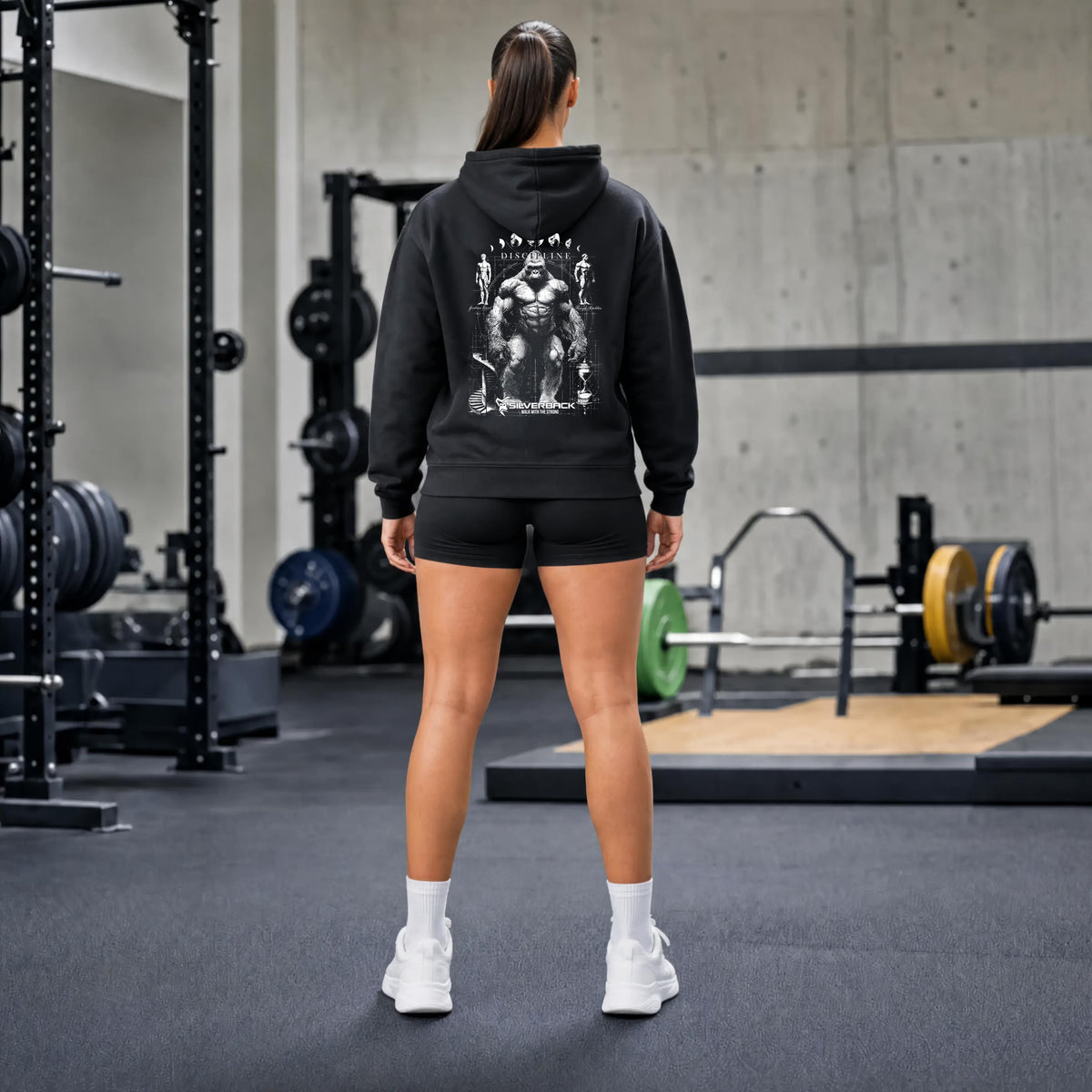 Disziplin-Pullover-Hoodie