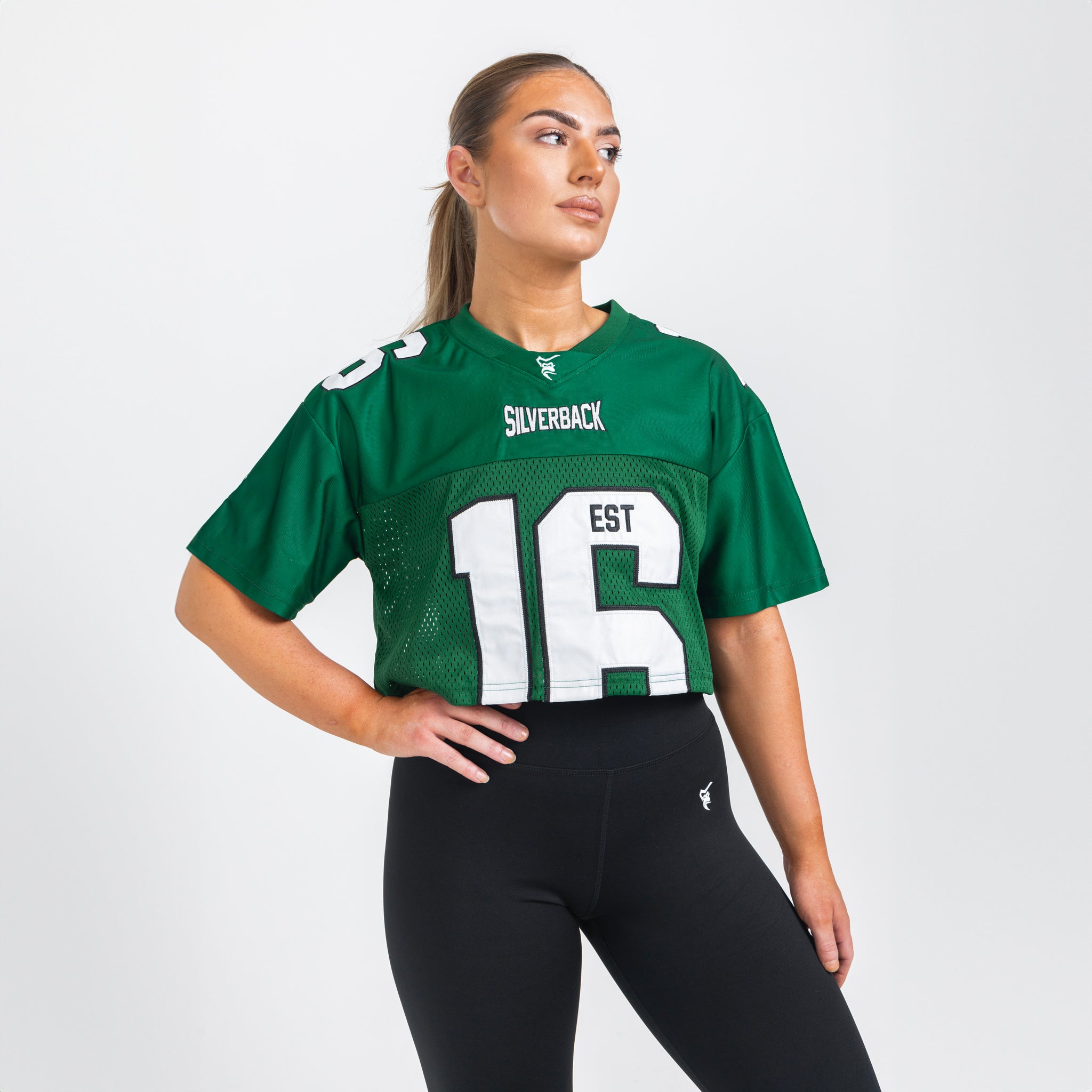 Game Day Crop Jersey - Silverback Gymwear