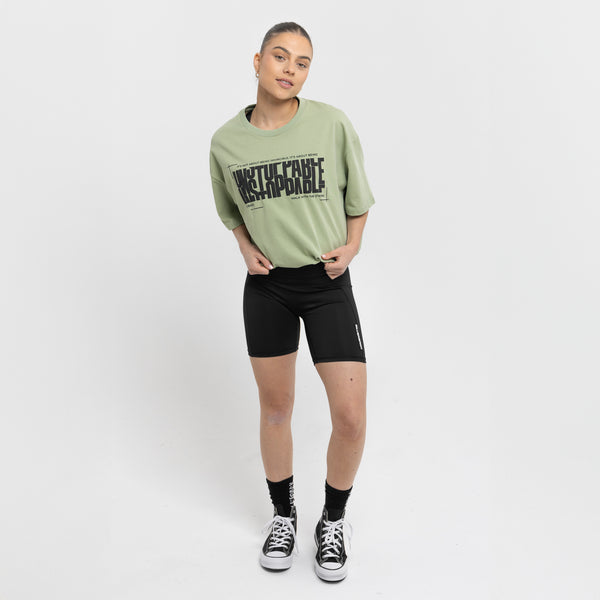 Unstoppable Women's Oversized T-Shirt Green