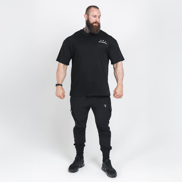 Heritage T-Shirt Black - Silverback Gymwear