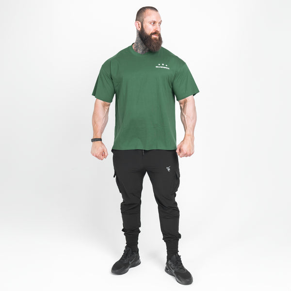 Heritage T-Shirt Green - Silverback Gymwear