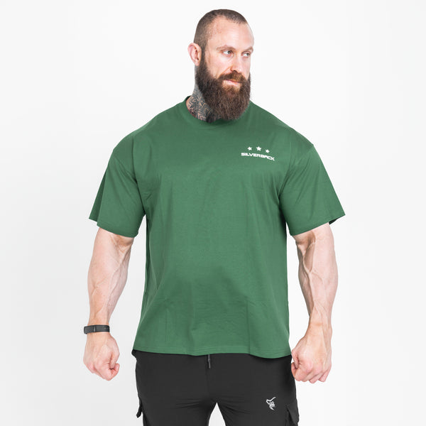 Heritage T-Shirt Green - Silverback Gymwear