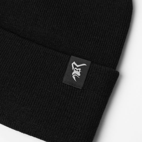 High Cuff Patch Beanie