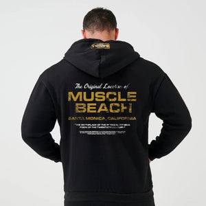 Muscle Beach Zip Hoodie - Silverback Gymwear