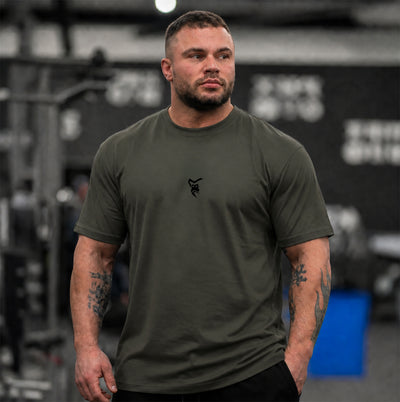 #2 Discipline Relaxed T-Shirt - Khaki Olive