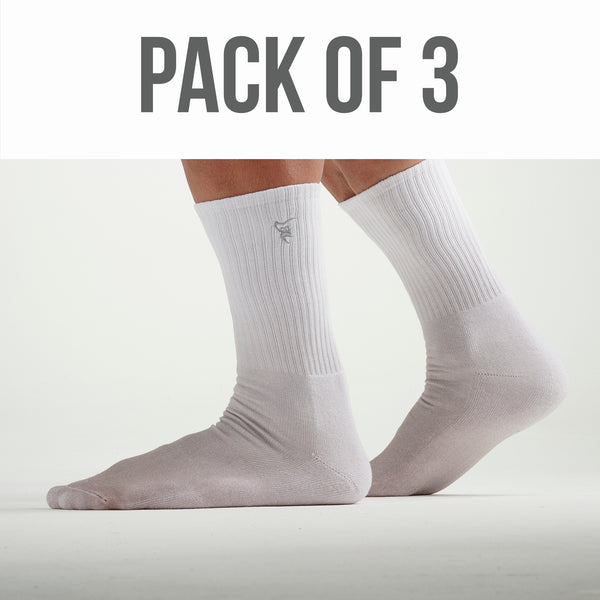 3 Pack Embroidered Tie Dye Gym Socks
