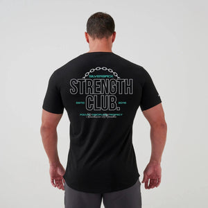 Strength Club Members T-Shirt Silverback Gymwear