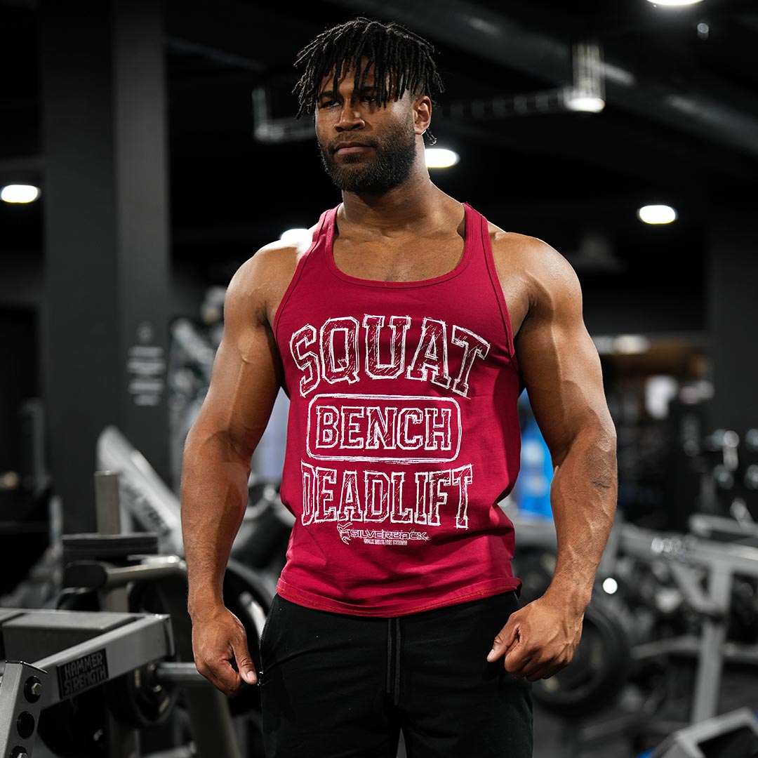 Squat Bench Deadlift Stringer Vest
