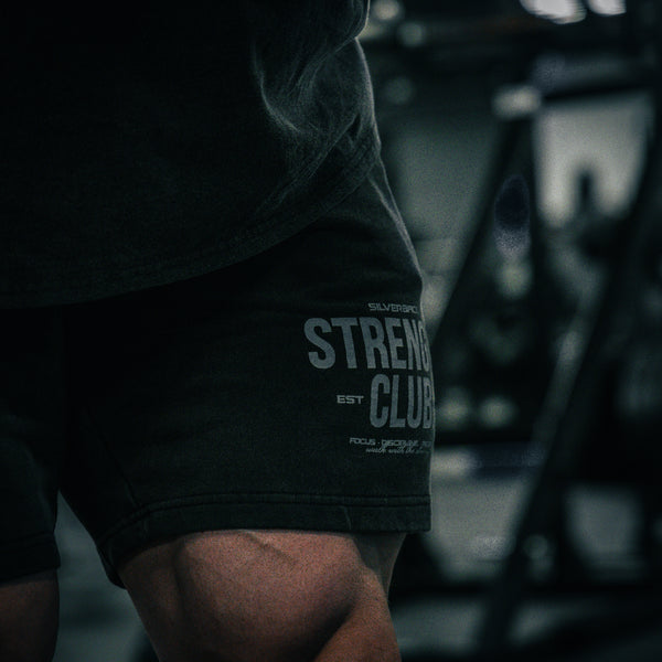 Strength Club - Acid Wash Shorts