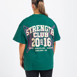 Women's Strength Club T-Shirt - Silverback Gymwear