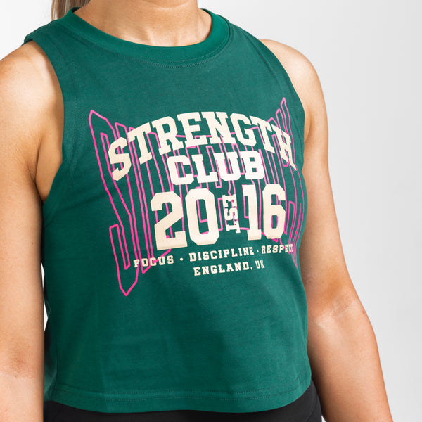 Women's Strength Club Crop - Silverback Gymwear