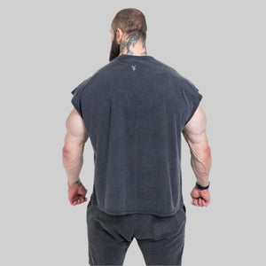 Strength Club - Acid Wash Cut Off Tee - Silverback Gymwear