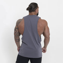 Ventis Drop Arm Vest in Grey - VEST front view