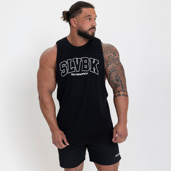 SLVBK Drop Arm Vest - Black