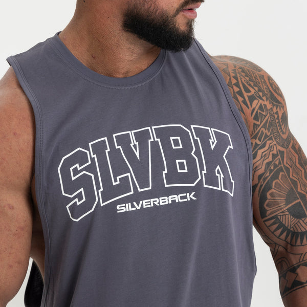 SLVBK Drop Arm Vest - Grey