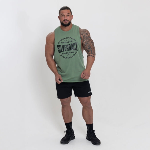 Iron Vest - Green - Silverback Gymwear