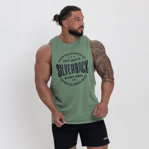 Iron Vest - Green - Silverback Gymwear