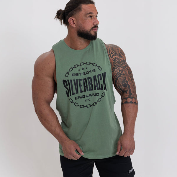 Iron Vest - Green - Silverback Gymwear