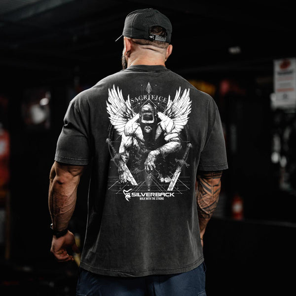 #4 Sacrifice Acid Wash T-Shirt