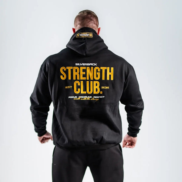 Strength Club Pull Hoodie - Silverback Gymwear