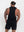 Crest Drop Arm Vest - Black