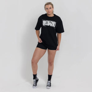 Unstoppable Women's Oversized T-Shirt Black