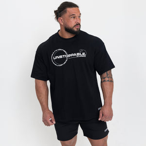 Invincible T-Shirt Black - Silverback Gymwear