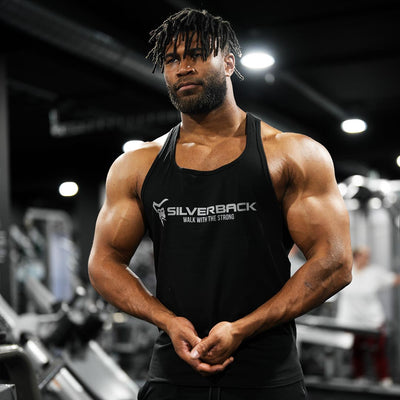 Viking Stringer Vest in Black - VEST front view