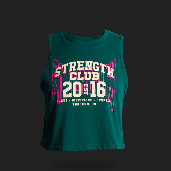 Women's Strength Club Crop - Silverback Gymwear