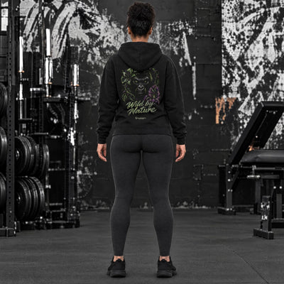 Wild By Nature Pull-Hoodie - Schwarz