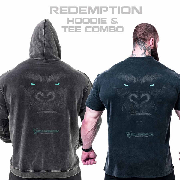 Redemption Acid Green Hoodie & T-Shirt Combo