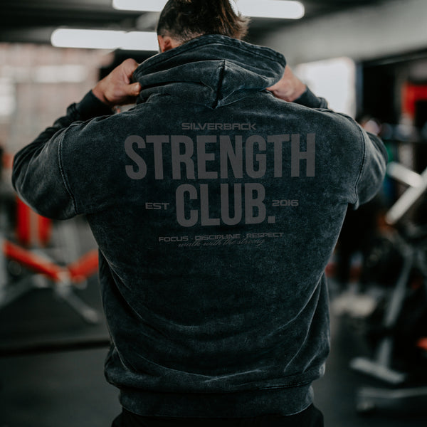 Strength Club Acid Wash Pull Hoodie v2