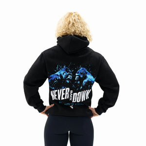 Never Back Down Pull Hoodie Silverback Women