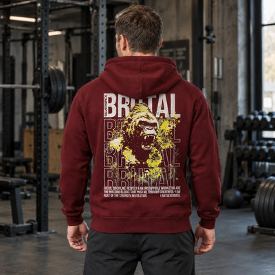 Brutal 2.1 Kapuzenpullover - Maroon