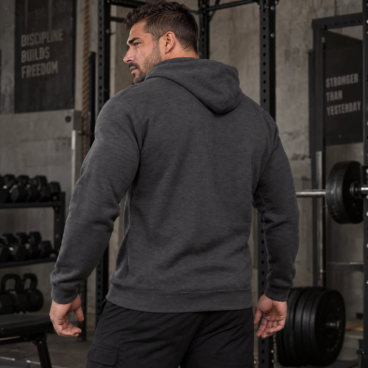 Ventis Pull Hoodie - Charcoal