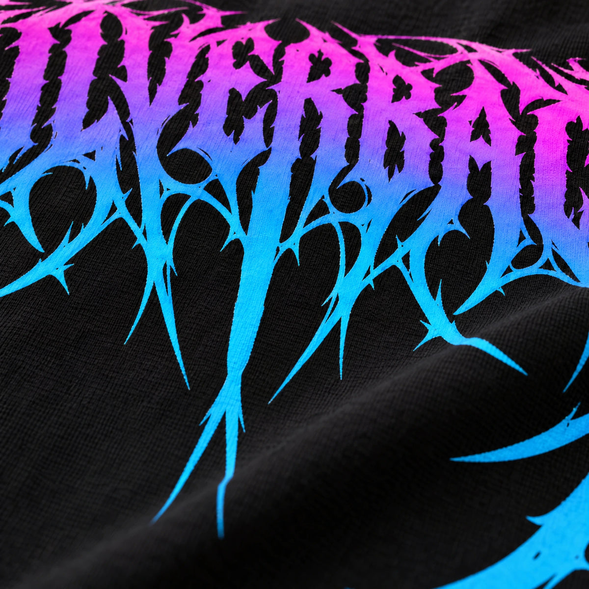 Venom T-shirt - Zwart Neonpaars