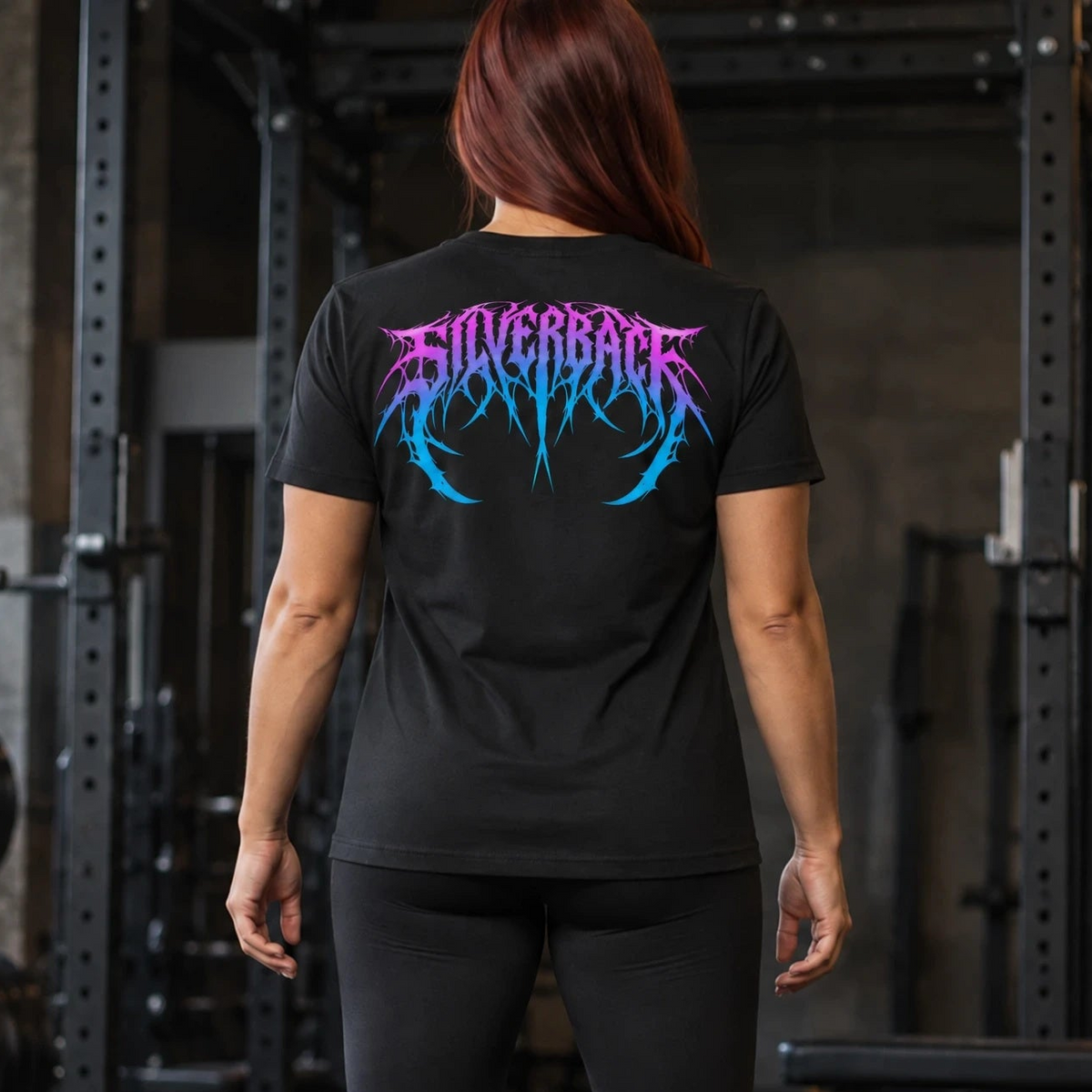 Venom T-shirt - Zwart Neonpaars