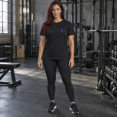 Venom T-shirt - Zwart Neonpaars