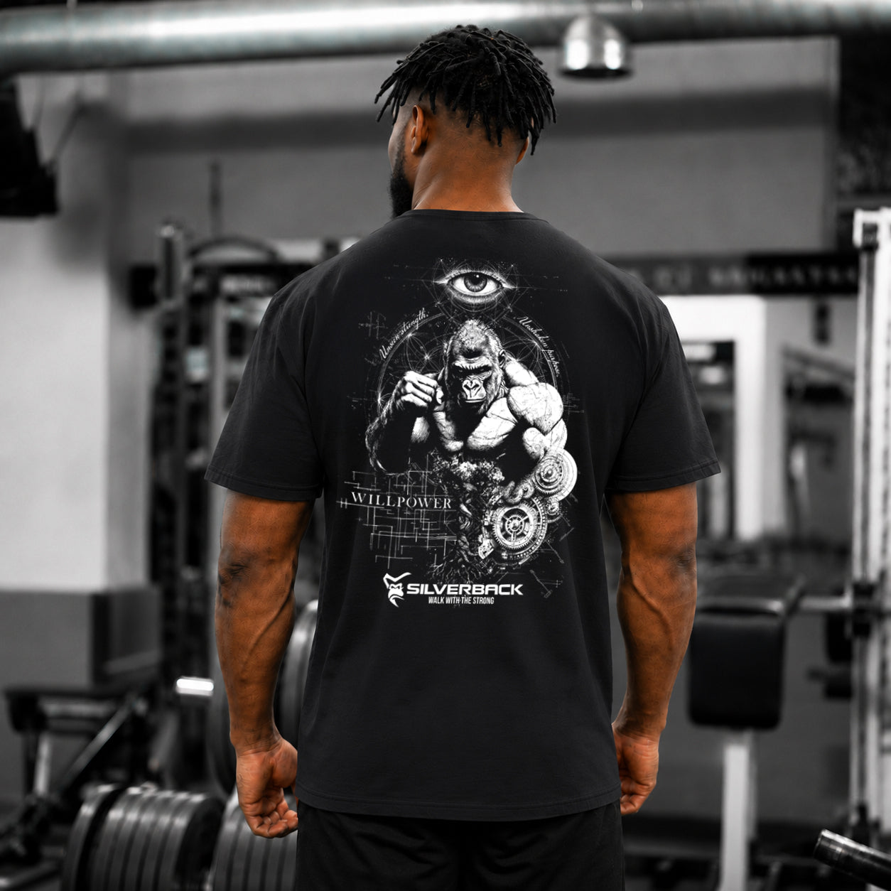 #1 Will Power Relaxed T-Shirt - Black