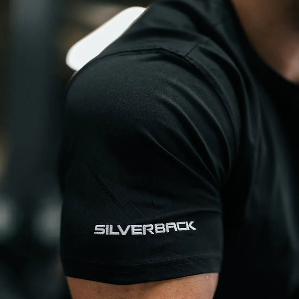 Silverback Vital Training TShirt Black Silverback Gym Wear