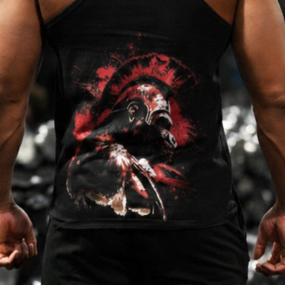 Bloodline Stringer Vest in Black - VEST front view