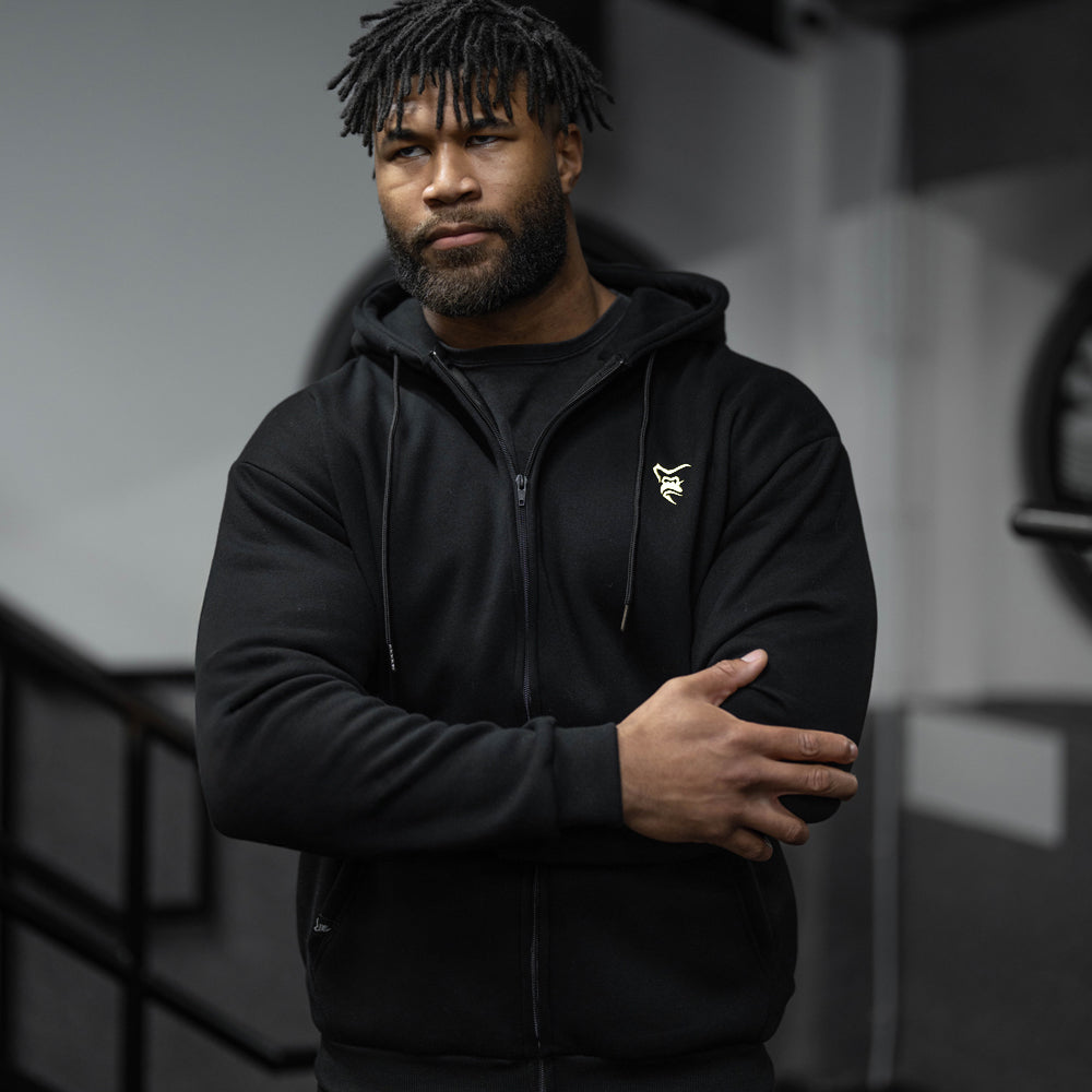 Brutal 2.1 Zip Hoodie - Black/Yellow/Pink